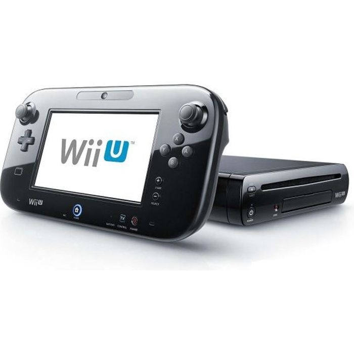 CONSOLE WII U NOIRE - Reconditionné Nintendo Wii U sur Cdiscount Seconde Vie